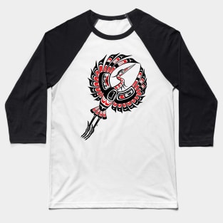 PNW Heron in Flight Baseball T-Shirt